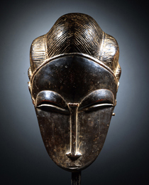 Learn more about Baule Portrait Mask  work of art