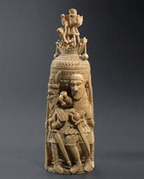 Learn more about Bini-Portuguese Ivory Salt Cellar work of art