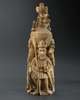 Bini-Portuguese Ivory Salt Cellar - now in the collection of the Musée du Quai Branly, Paris - image 1