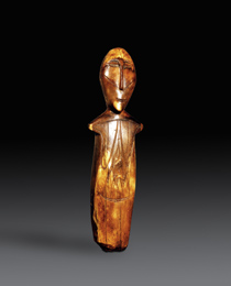 Learn more about Okvik Ivory Female Figurine work of art