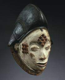 Learn more about Punu Mask work of art